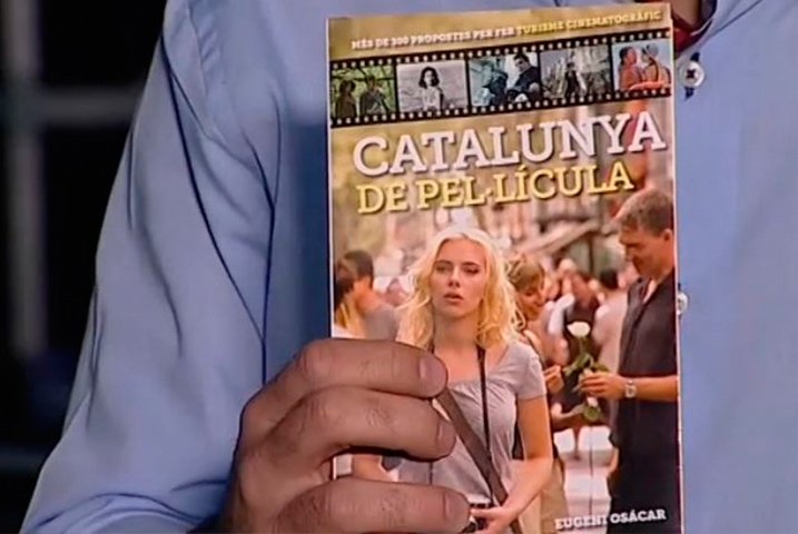 Fotografia de: Eugeni Osácar presenta el seu nou llibre al programa de televisió 1món.cat | CETT